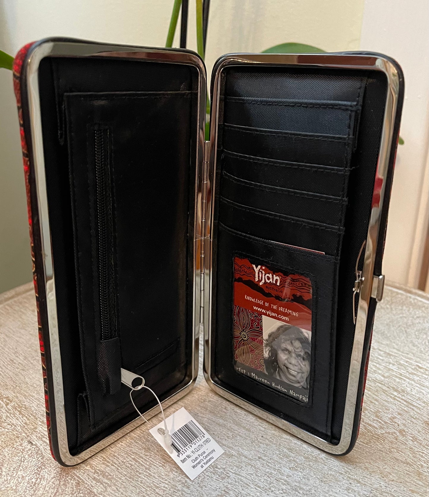 Aboriginal Art Red Design Purse