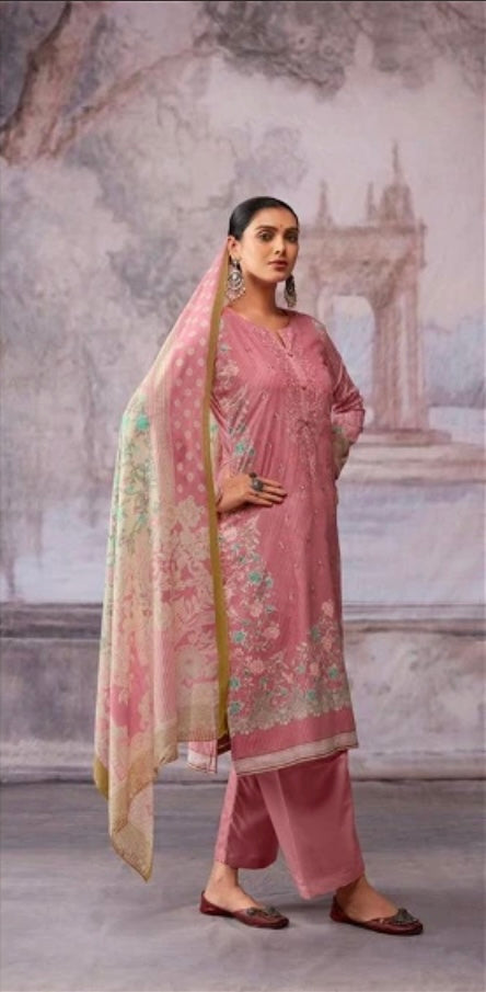 Rose Pink Salwar Kameez