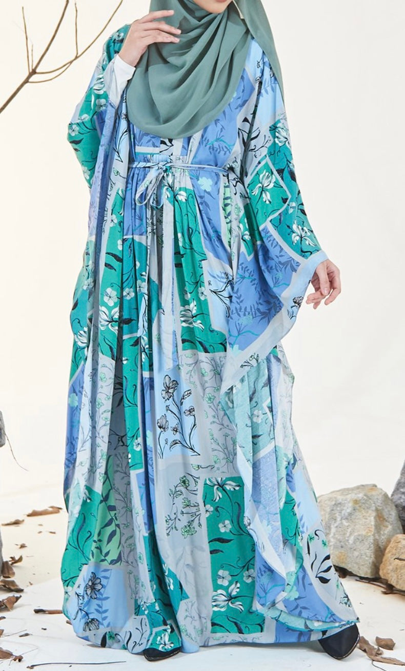 Kaftan in Light Green