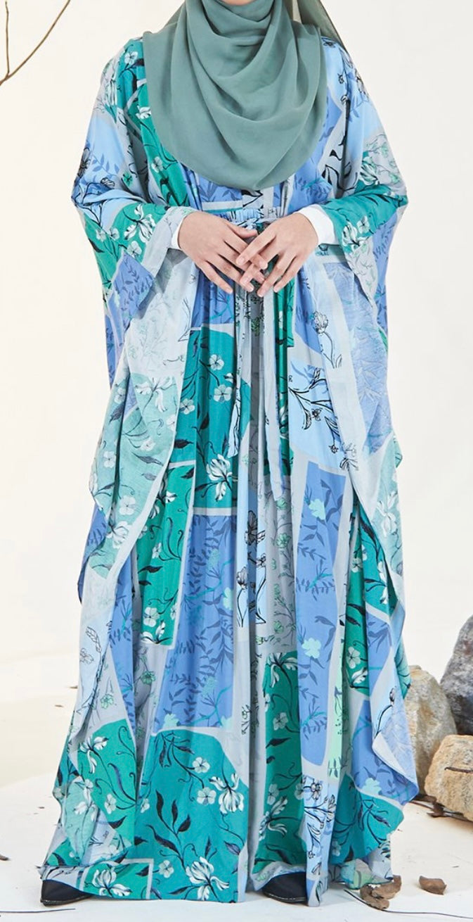 Kaftan in Light Green